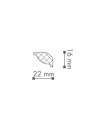 Потолочный плинтус (карниз) NMC Wallstyl® WT7