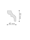 Потолочный плинтус (карниз) NMC Wallstyl® WT9