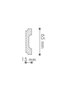 Молдинг NMC Wallstyl® WD1