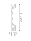 Плинтус напольный NMC Wallstyl® FD11