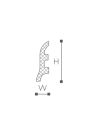 Плинтус напольный NMC Wallstyl® FL3