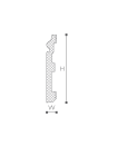 Плинтус напольный NMC Wallstyl® FO1
